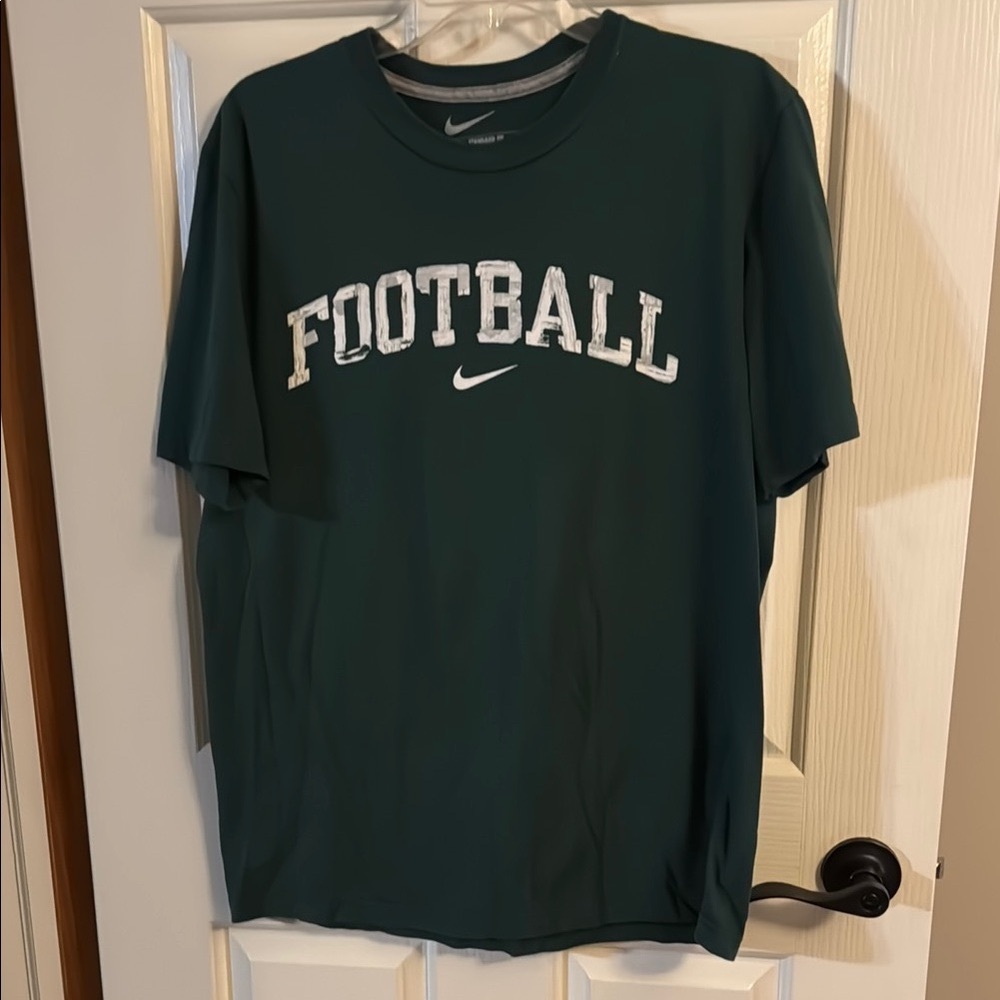 Nike Dark Green Football Tee